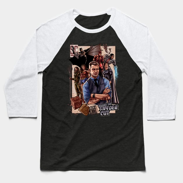 Snyder Tribute Baseball T-Shirt by Pink Bulldog Store 